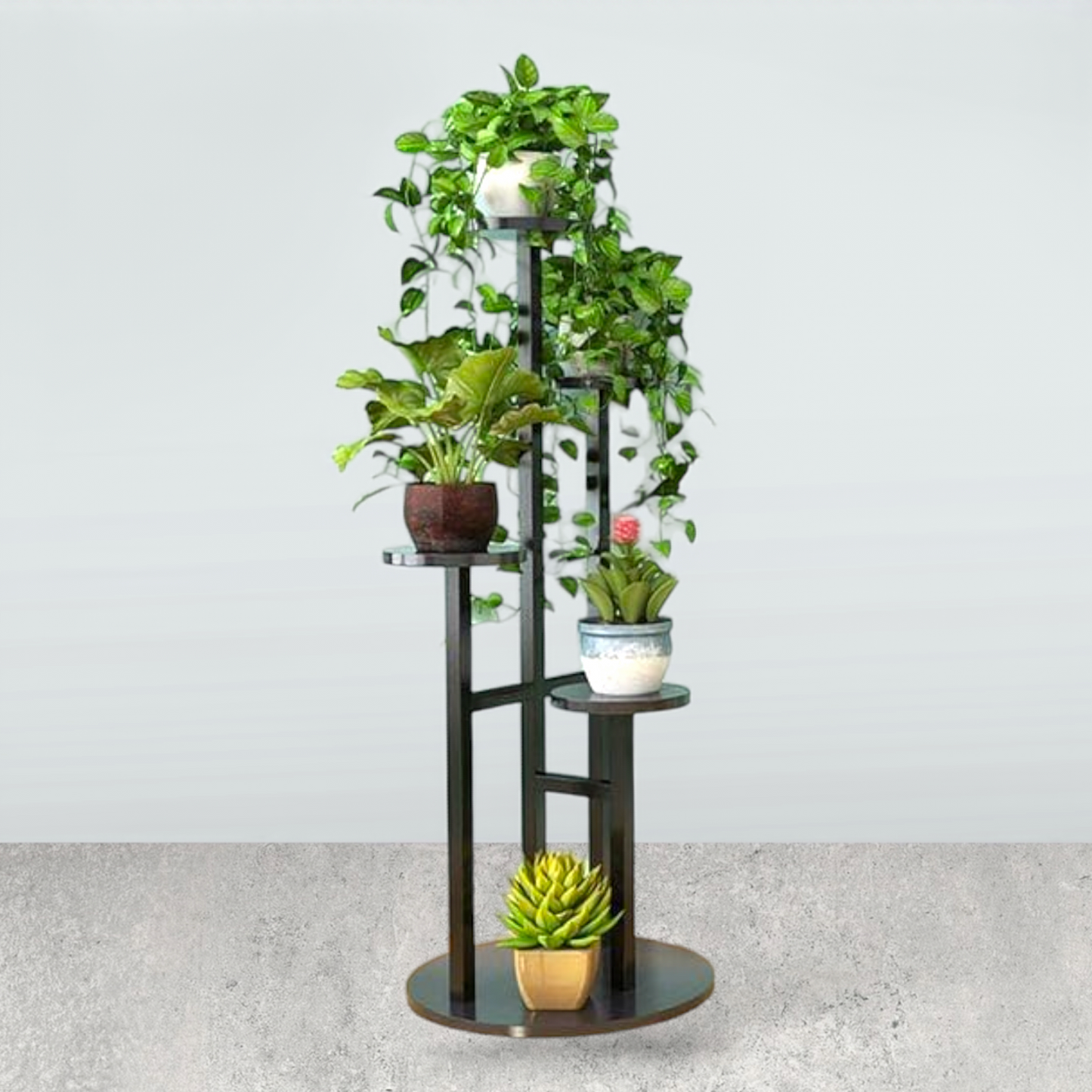 Mini Wooden Flower Plant Satnd