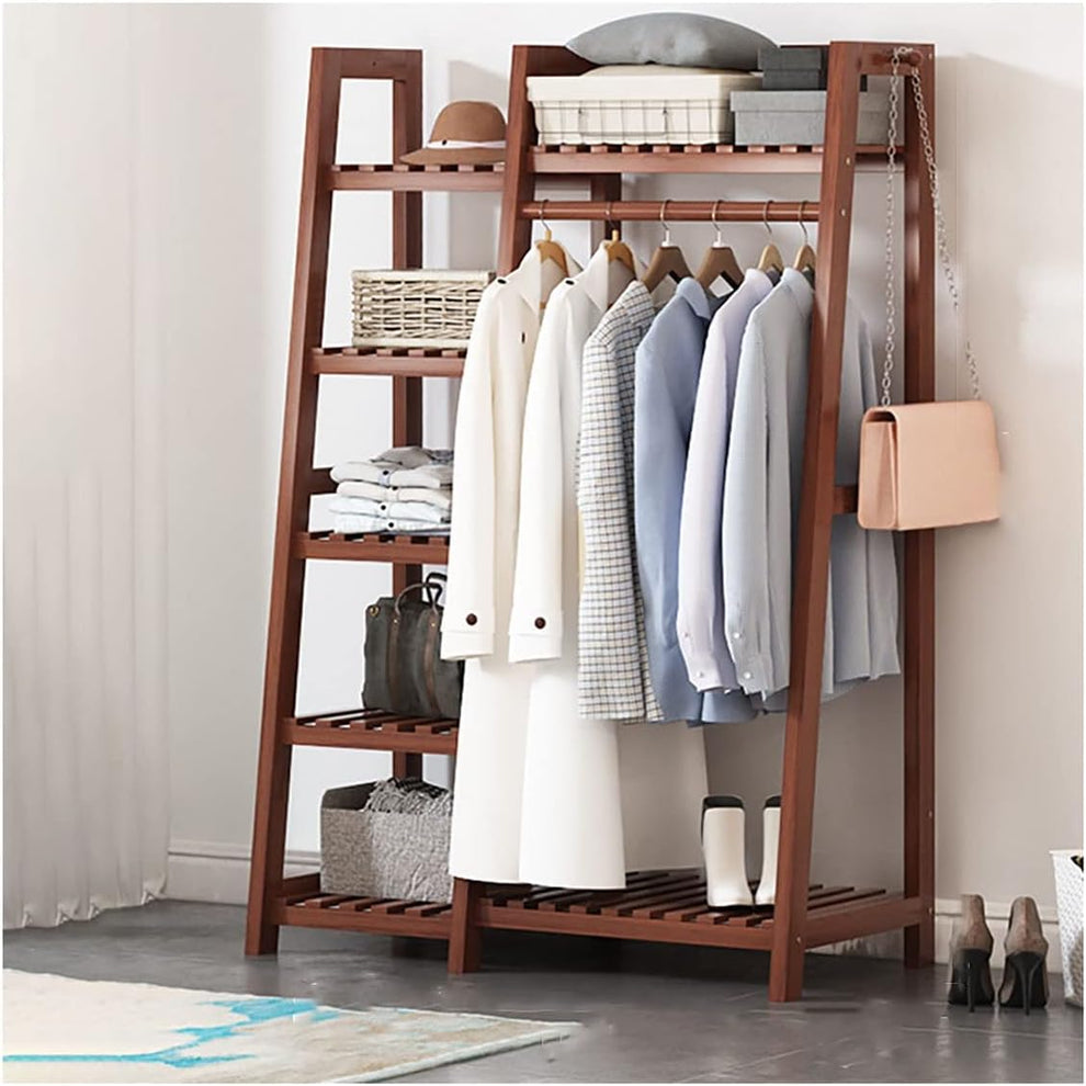 Wooden Multi Layer Cloth Stand