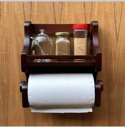 Tissue Holder & mini Kitchen Shelf