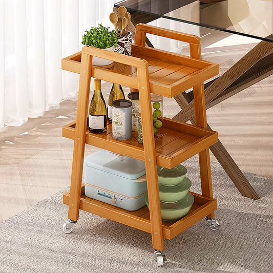 Wooden Kitchen Trolley / Serving Trolley – Stylish & Functional Kitchen Cart