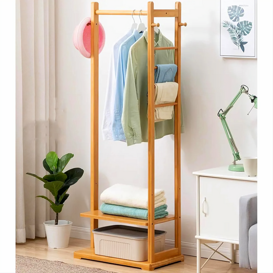 Wooden Multi Layer Alna 2 Shelf for Bedroom