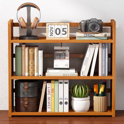 Compact Wooden Table Bookshelf | Perfect for Reading & Office Rooms
