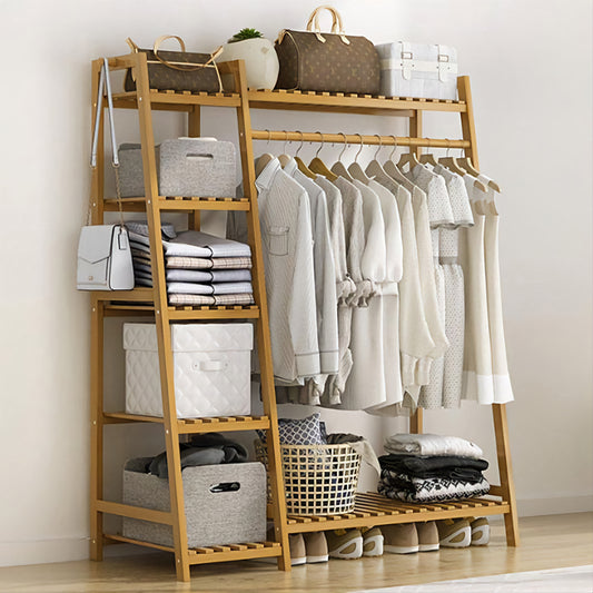Wooden Multi Layer Cloth Stand