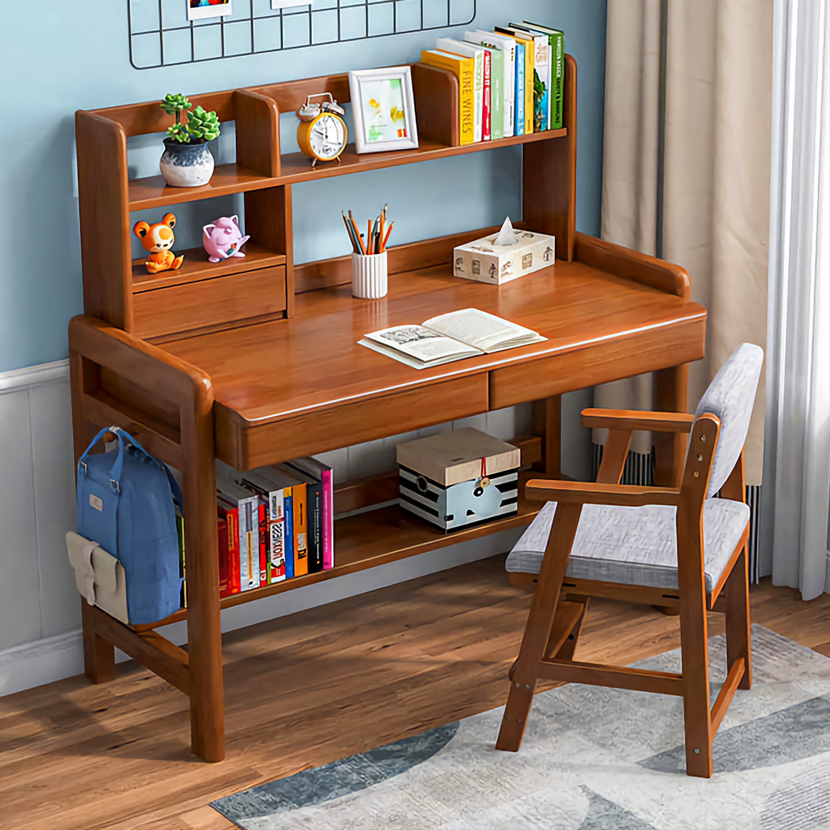 Wooden Reading Table |Stylish Wooden Study Table | Children's Reading ...