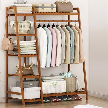 Wooden Multi Layer Cloth Stand