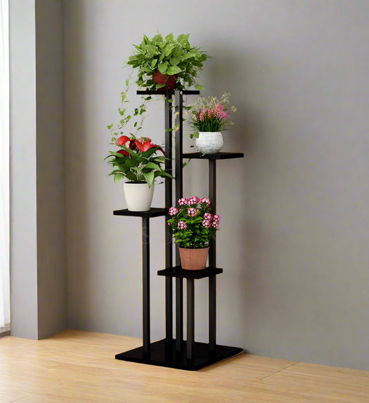 Wooden Flower Plant Stand For Living Room