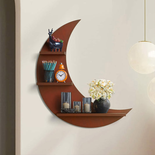 Moon shape wall shelf For your home & office