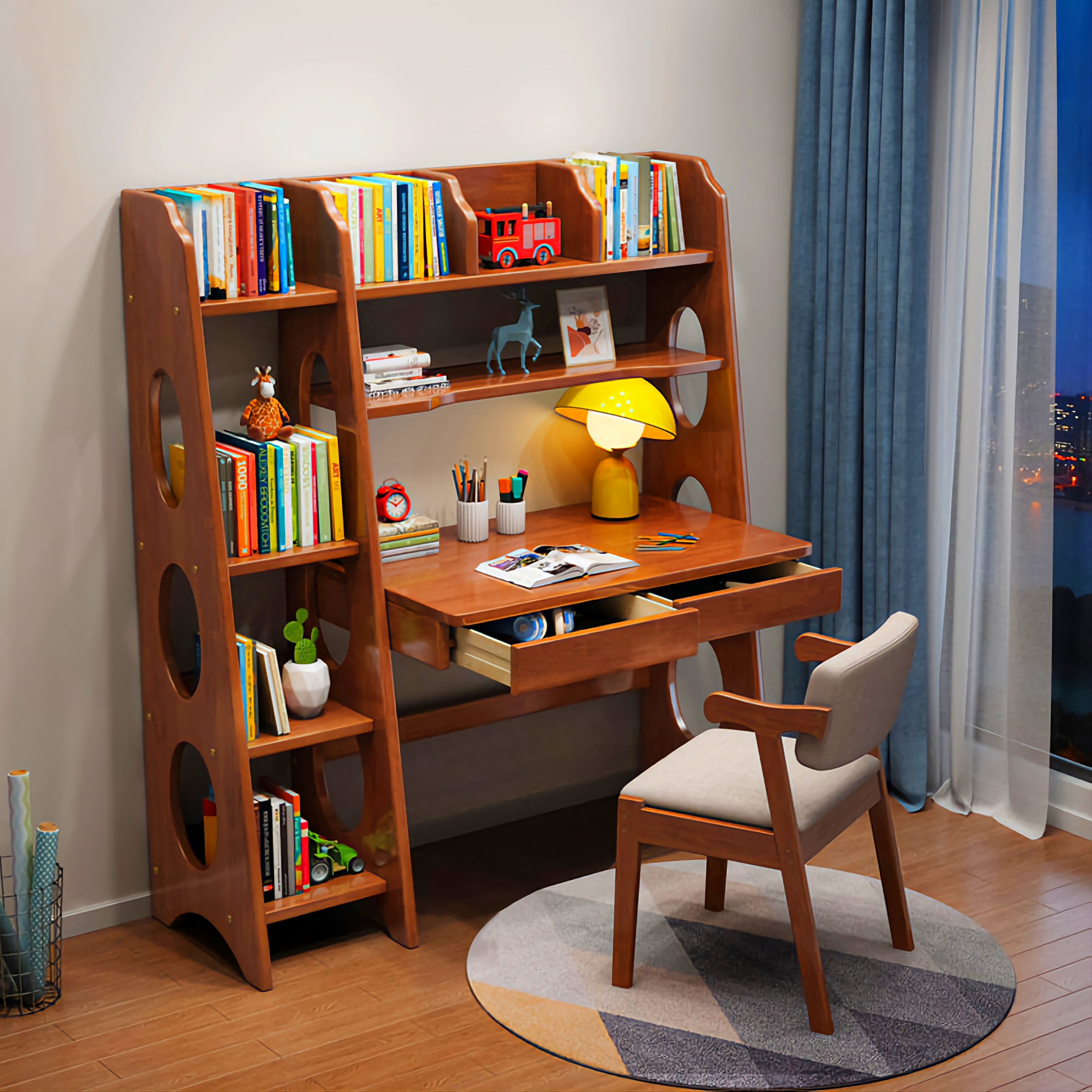 Wooden Reading Table | Modern Study Desk for Home – Home Decor Furniture