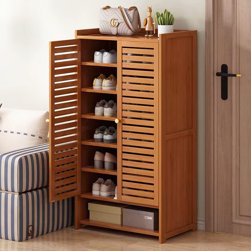 Premium Wooden Shoe Cabinet | Elegant Storage for Your Home