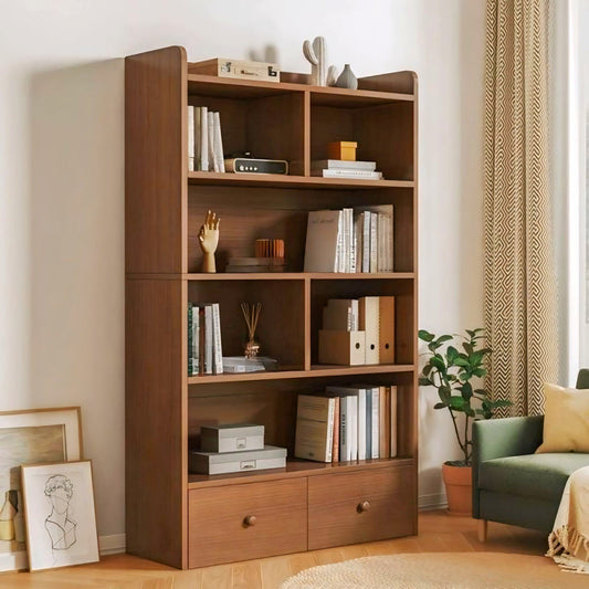 Elegant Wooden Bookshelf and Bookcase | Ideal for Office & Home