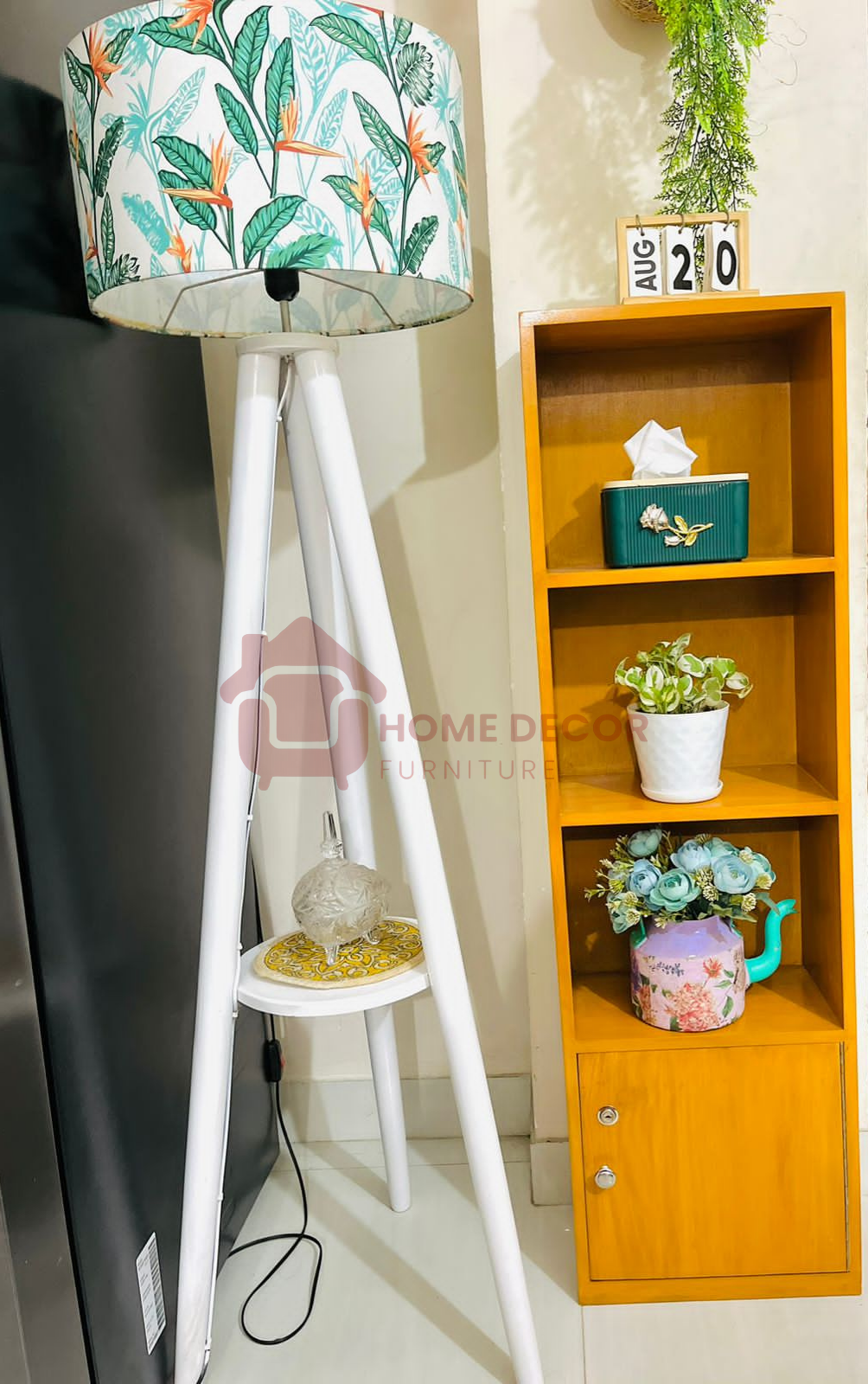 Stylish Mini Bookshelf | Four -Tier Storage for Office & Home Decor