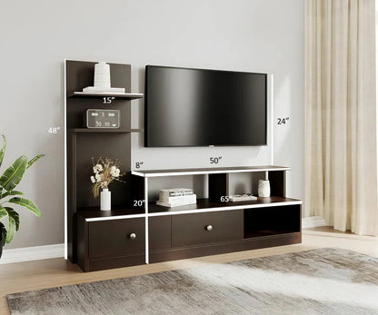 Wooden TV Stand & Cabinet